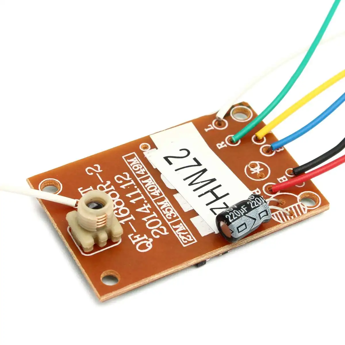 Hot 8 Buttons 27MHZ 4CH Remote Control with Transmitter Receiver Board Antenna For DIY SN-RM9 RC Car Model Robot Contro | Игрушки и