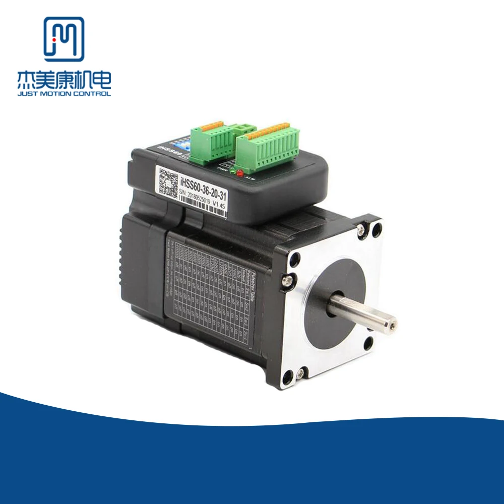 Гибридный интегрированный шаговый Серводвигатель JMC Nema24 с замкнутым контуром 2 0