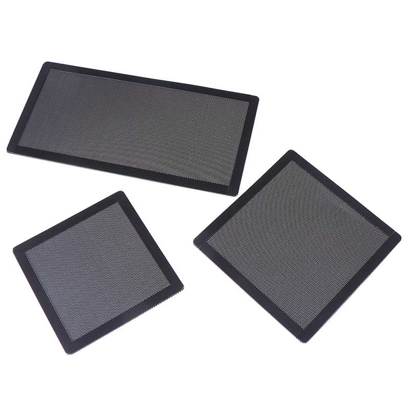 

12x12 14x14 12x24cm Computer PC Case Cooling Fan Magnetic Dust Filter Mesh Net Cover Computer Guard PVC cooling fan antidust net