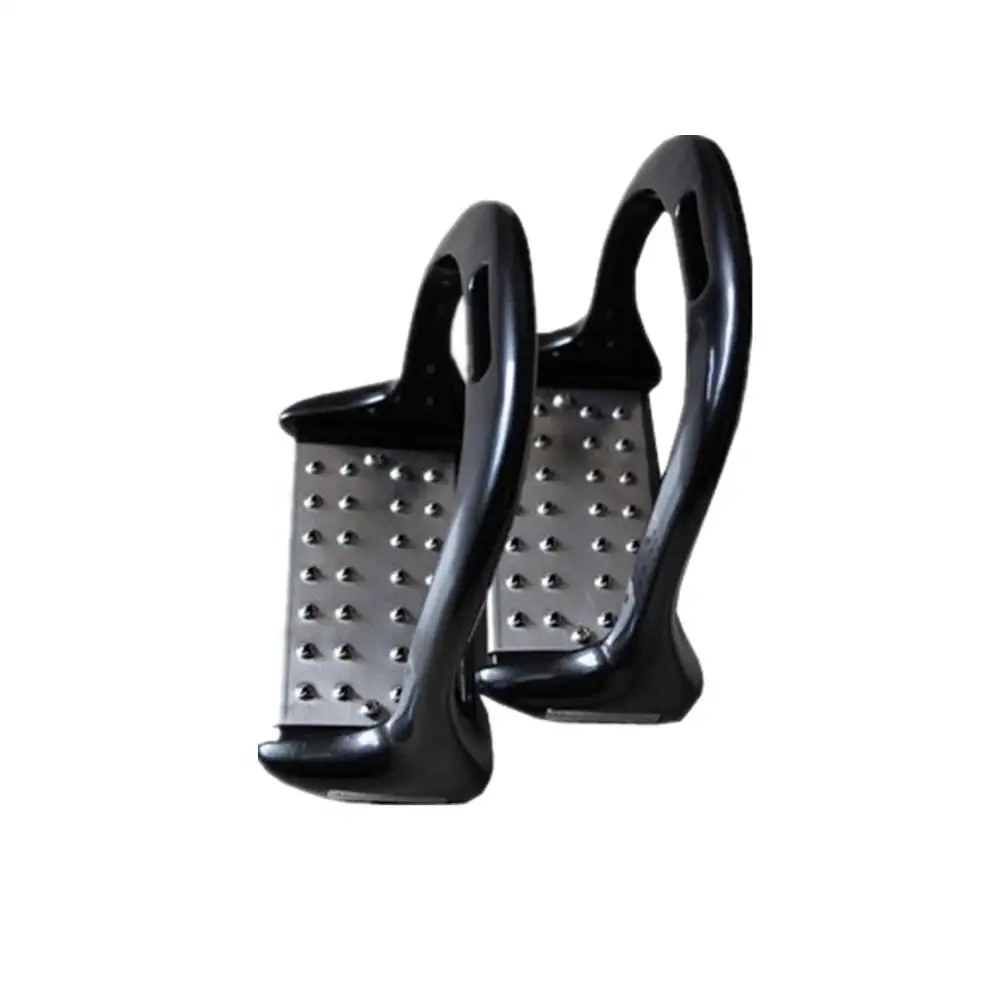 1 пара для верховой езды стремя Конный из нержавеющей стали противоскользящая