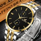 Herren Uhr Edelstahl herren Uhr Luxus Marke Orlando Мужские кварцевые деловые мужские случайные