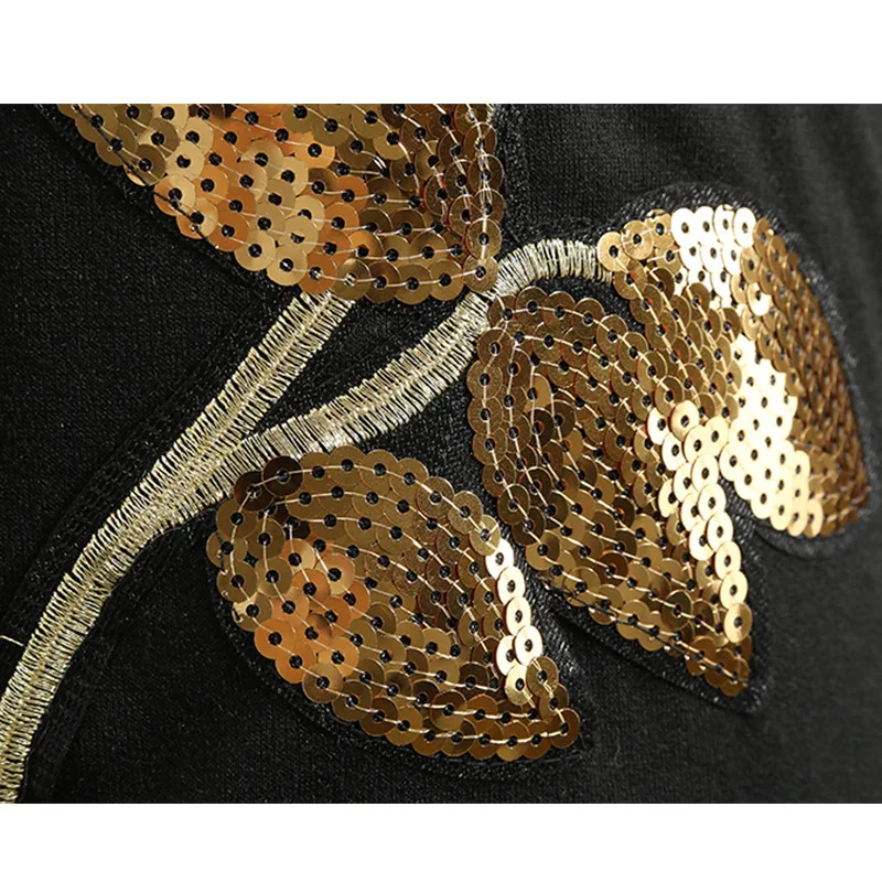 Детская одежда спортивный комплект из двух предметов для девочек с блестками