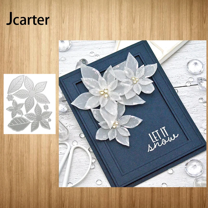 

Metal Cutting Dies Flower Petal Leaves Craft Stencil Scrapbook Handmade Tools Make Album Paper Model Punch Blade Decor Template