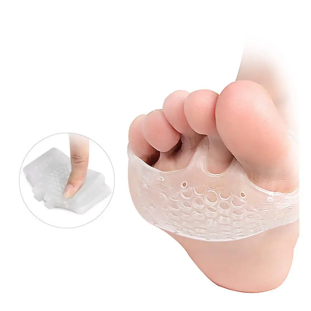 1 пара силиконовых гелевых мягких стелек для ног Сотовые стельки на высоком