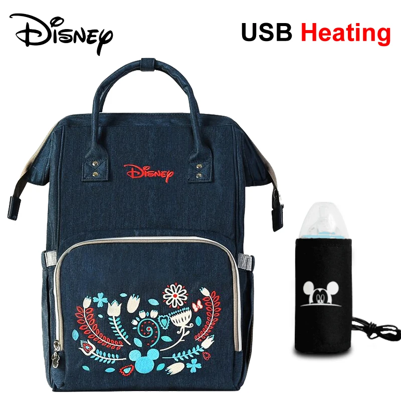 Disney mochila bebe maternidade рюкзак для детских подгузников с usb сумка-Органайзер для детских колясок водонепроницаемая сумка для детских колясок - Цвет: 6