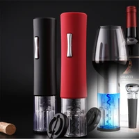 metal automatic bottle opener for red wine beer wine accessories electric can openner high quality with light kitchen gadgets