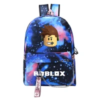 blue mochila roblox backpack for teenagers kids girls student school usb bags laptop boy shoulder bags travel backpack