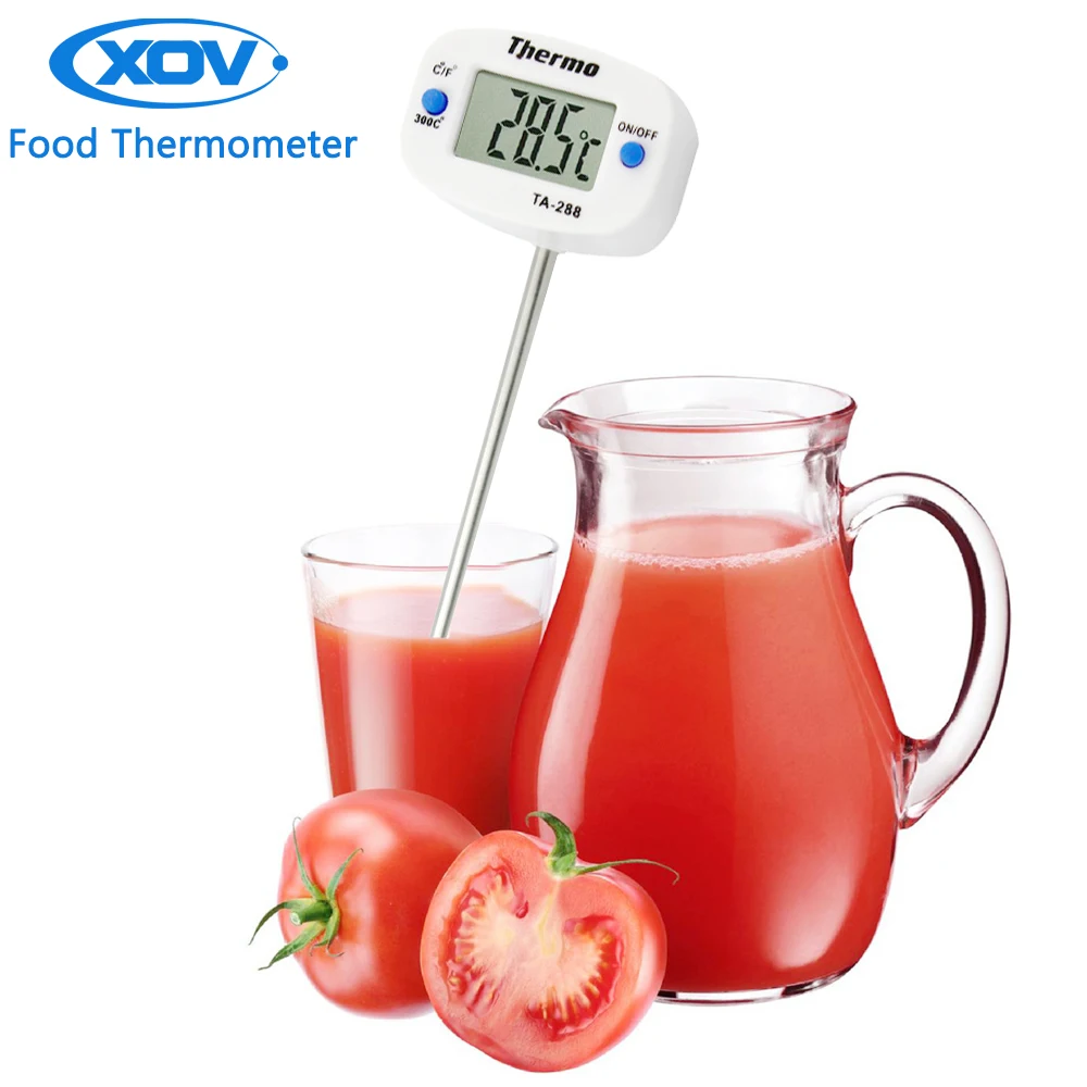 

10pcs/lot TA288 BBQ Probe Thermometer Food Thermometer Meat Thermocouple Kitchen Cooking Temperature Tester Temperature Gauge