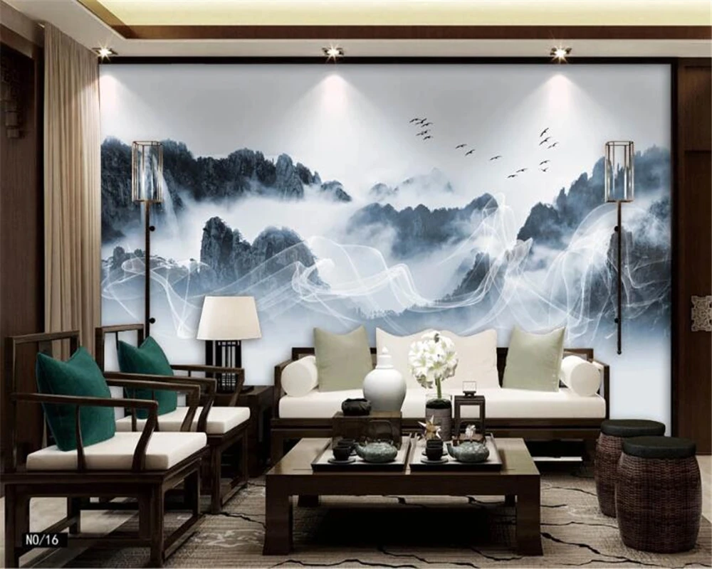 Настенные обои beibehang на заказ Высококачественная модная Новая китайская