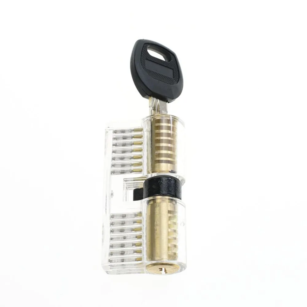 3pcs Practice Lock Clear Set Locksmith Training Transparent locks (007) | Обустройство дома
