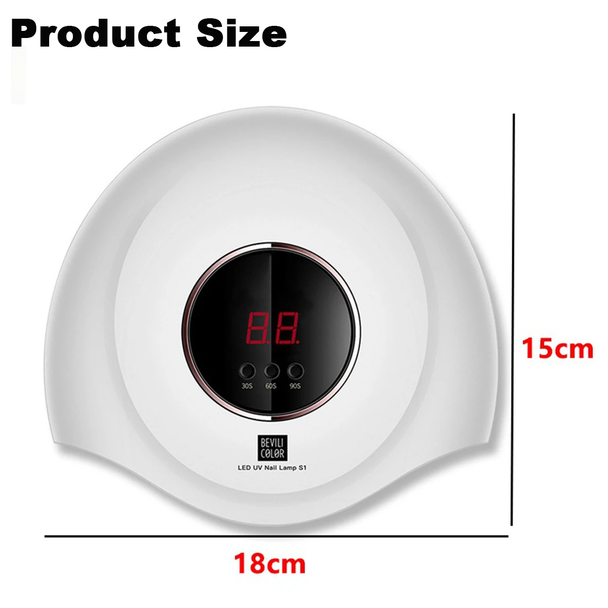 

500W Nail Lamp Nail Dryer UV LED Lamp Suit with 3 TIMER SETTINGfor Dormitory/Home Use-A Styles Optional