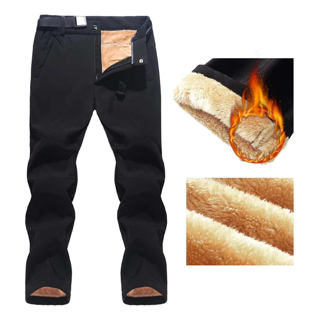 

2021 Men Ski Jacket Ski Pants Winter Warm Windproof Waterproof Outdoor Sports Snowboarding Skiing Fleece Coat Trousers Ski Suit