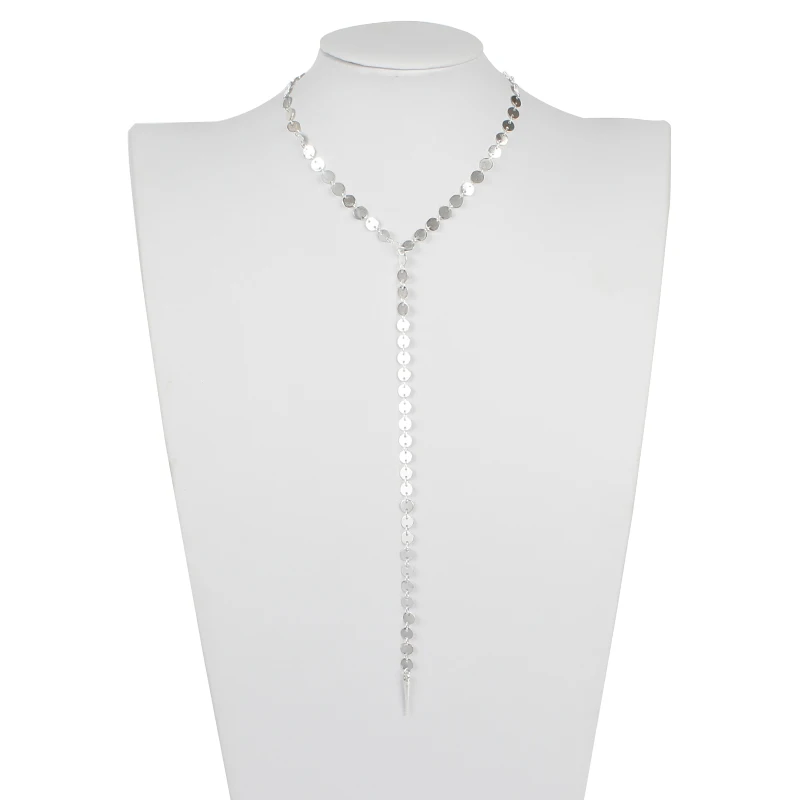 Бижутерия в богемном стиле золотого цвета женские монета ожерелье подвеска на