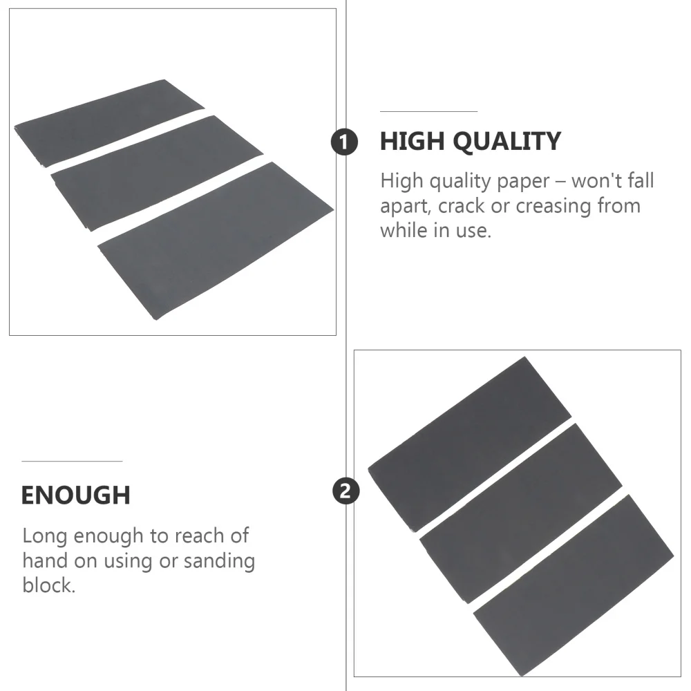 

42 Pcs 120 to 3000 Grit Assorted Wet and Dry Sandpaper Sanding Paper Sheets for Automotive Bows Sleek Finishing Wood Furniture