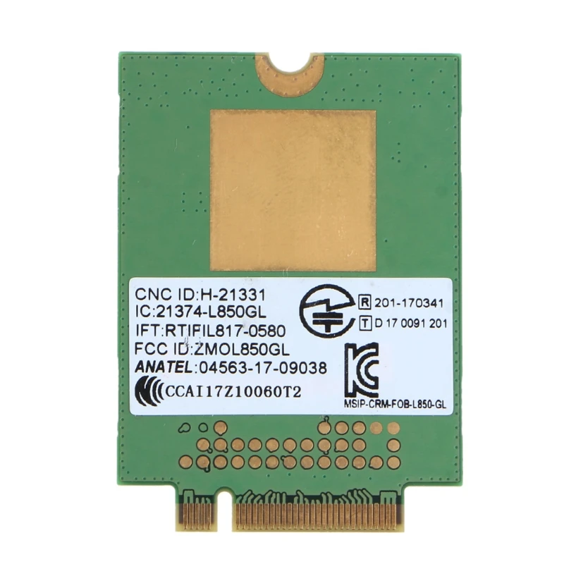 4G LTE Wireless Module L850-GL M.2 Card FRU 01AX792 for Thinkpad Carbon Gen6 X280 T580 T480s L480 X1 Yoga Gen 3