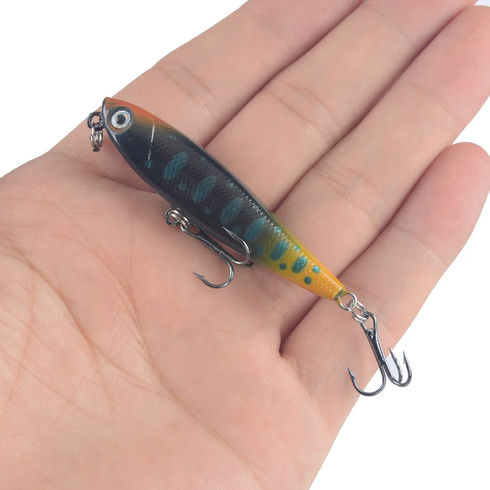 Приманка жесткая пластиковая для рыбалки 3 5 г/5 см 1 шт.