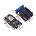 ESP-12E CP2102 NodeMcu Lua V2 беспроводной модуль Wifi Интернет вещей (IOT) макетная плата на основе ESP8266 Micro USB для TTL