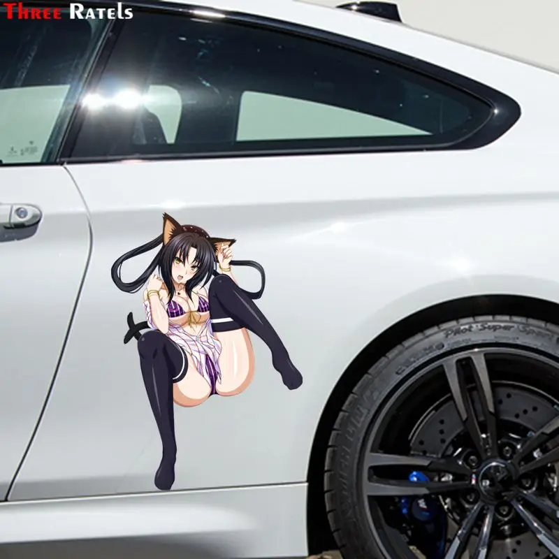Three Ratels FC564 HIGH SCHOOL DXD Kuroka аниме секс-девушка наклейка на капот автомобиля |
