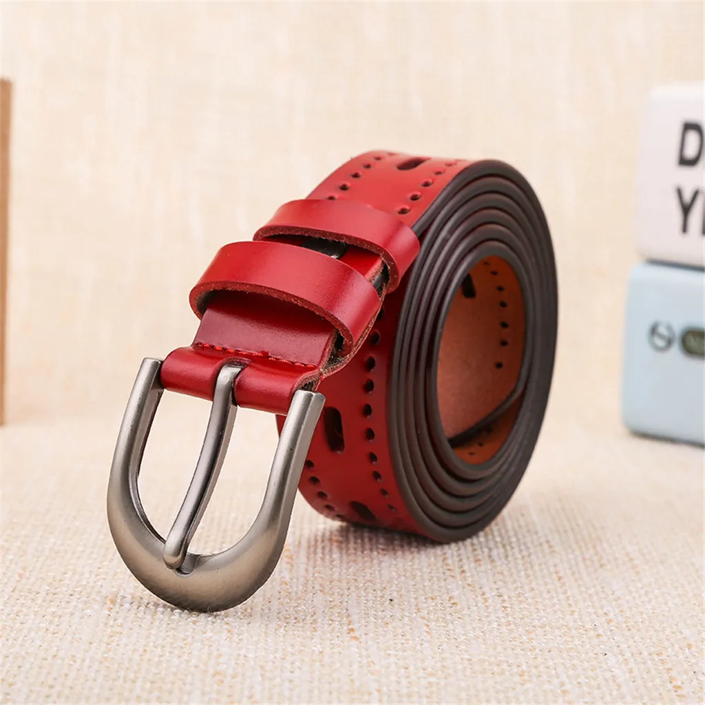 SAGACE полый Модный женский обтягивающий пояс в стиле ретро кожаный ремень с