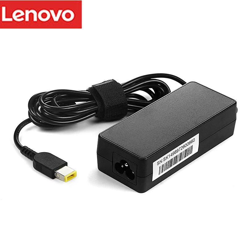 

Lenovo 65W square port power supply original adapter notebook charger power cord charger