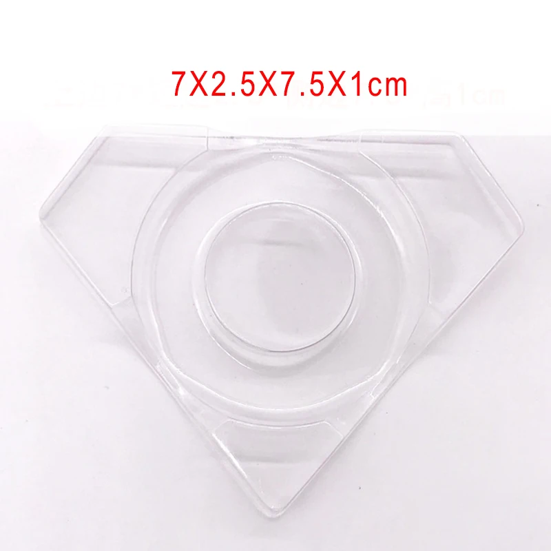 Оптовая продажа 100 шт./упак. прозрачные ресниц лотки Пластик норки держатель для