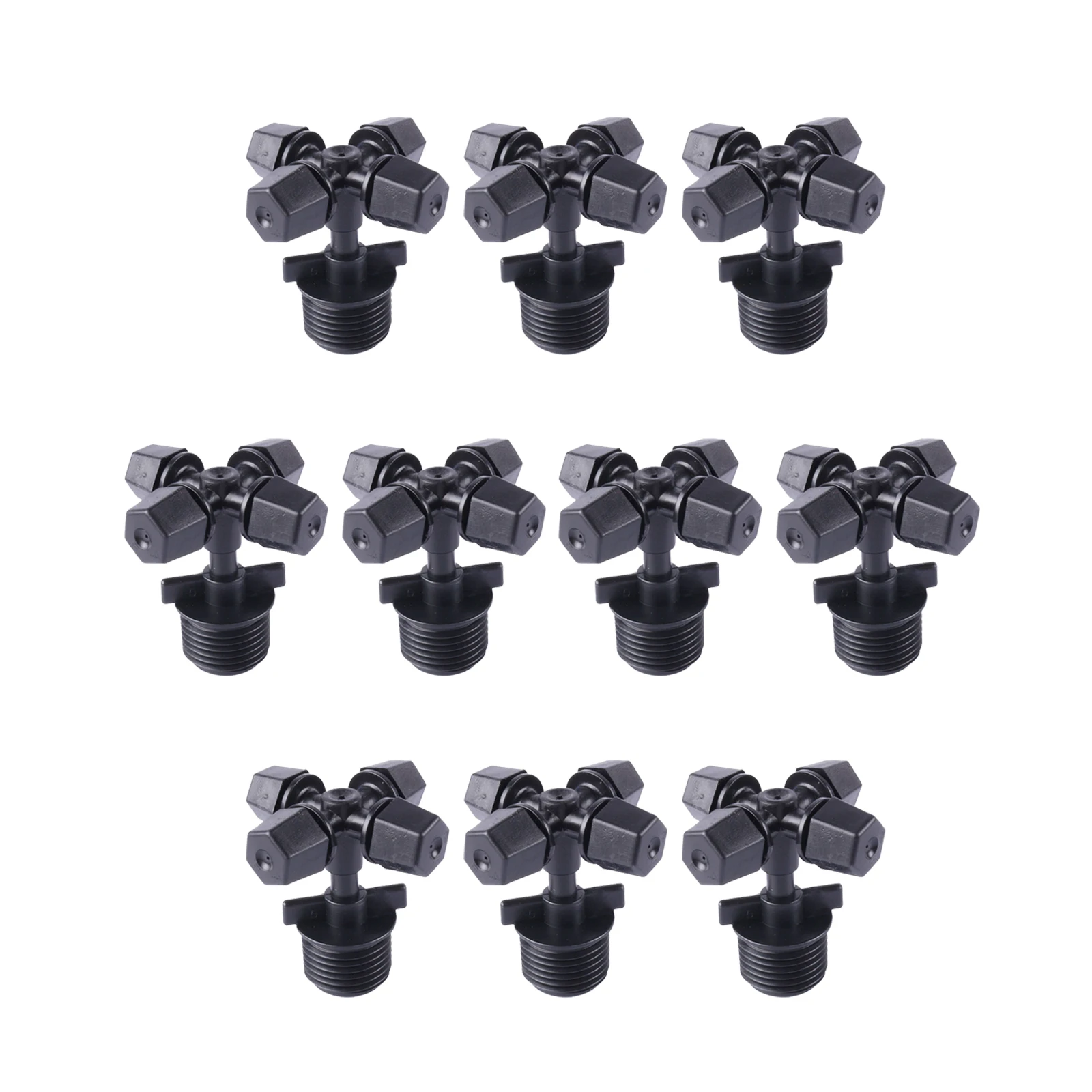 

Crosses Spray Nozzle Sprinkler 20Pcs Garden Sprinklers Watering Agricultural Irrigation Male Thread Sprayer