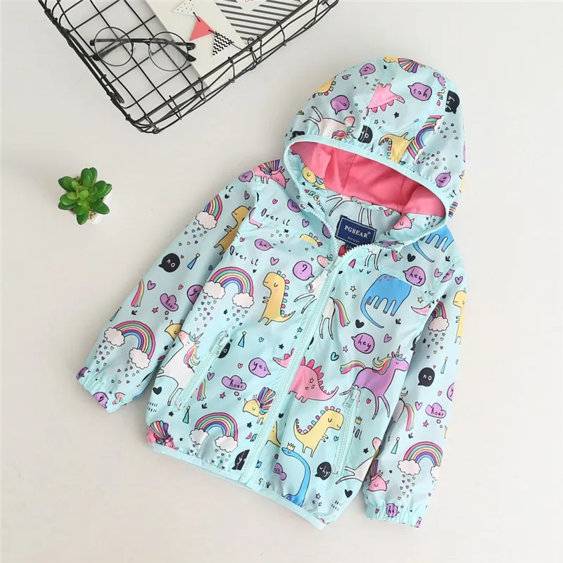 YorkZaler/Детская куртка для дождливой погоды Одежда маленьких девочек и мальчиков