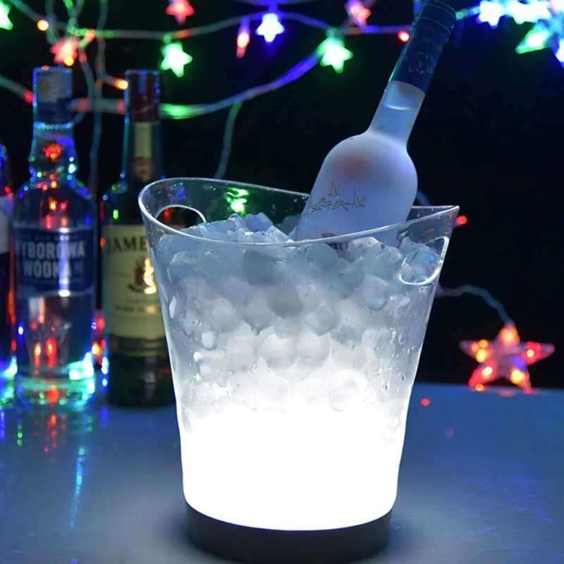 

Ведро для льда со светодиодной подсветкой, 7 цветов