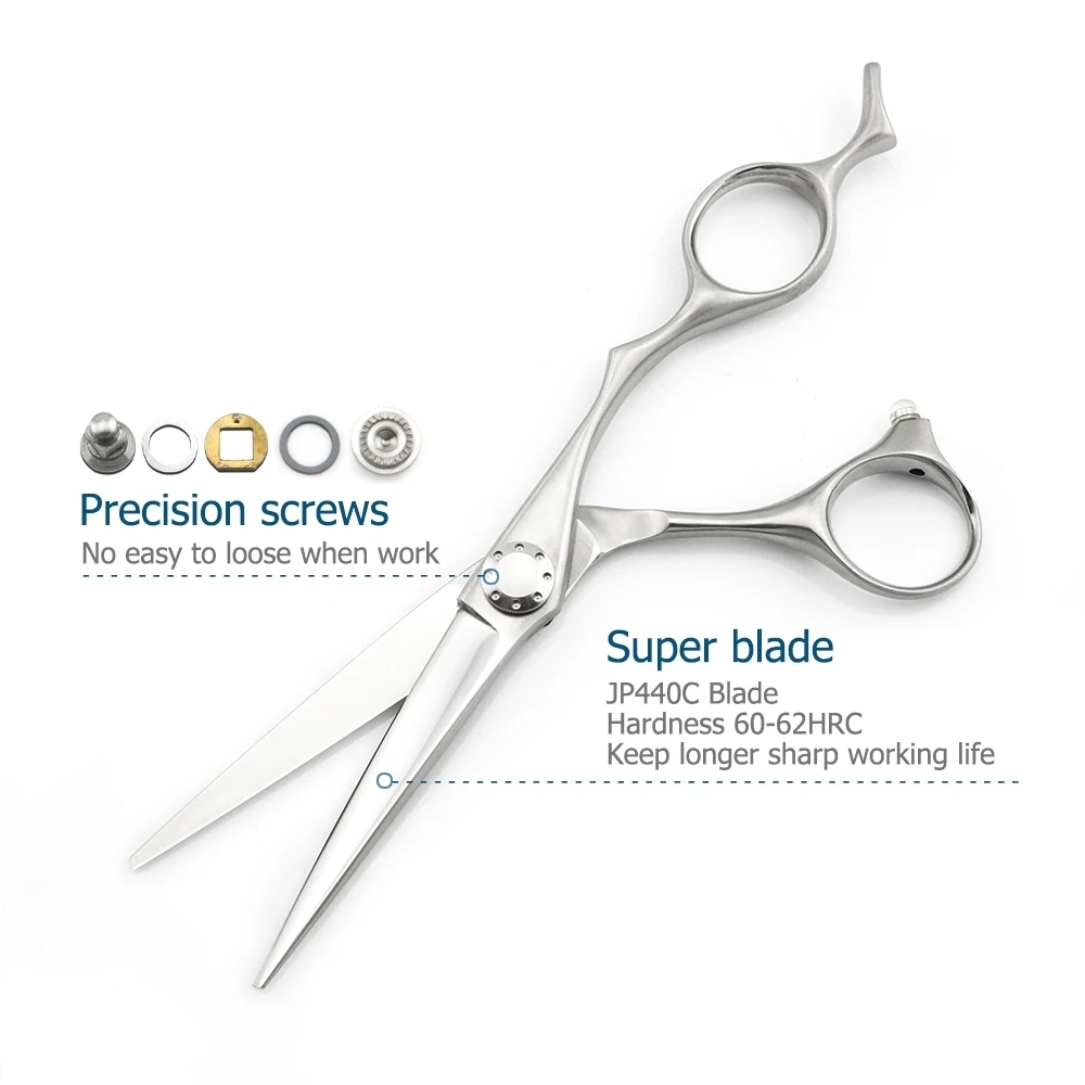 Ножницы для волос парикмахерские ножницы профессиональные стрижки 6 дюймов