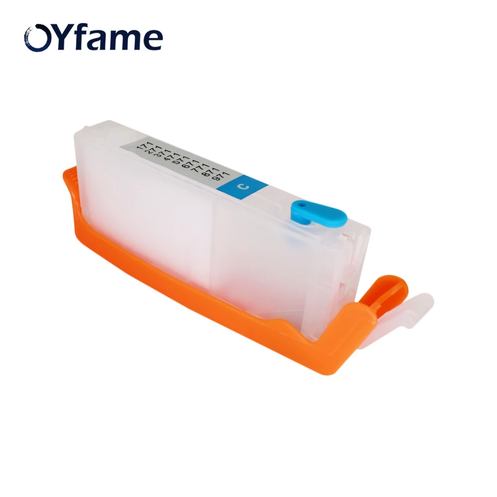 OYfame 6 шт. PGI 470 CLI 471 картридж с чипом ARC многоразовые картриджи для принтера Canon MG7740