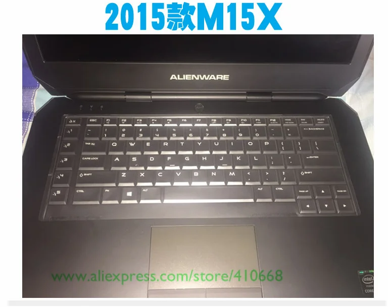 Clear для клавиатуры ноутбука из ТПУ чехлы Защитная крышка Dell Alienware 15 M15X R3 R4 ALW15C ALW15ER