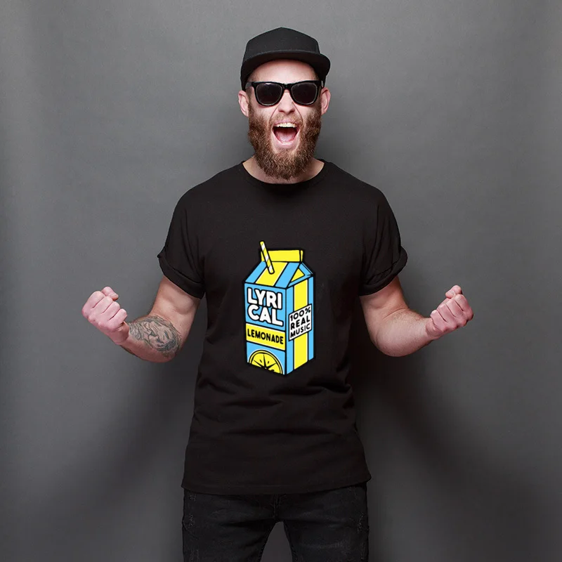 

New Year Day Lyrical Lemonade 3D Printed Cotton T-Shirt Streetwear Funky T Shirts Cool Street TShirts For Students