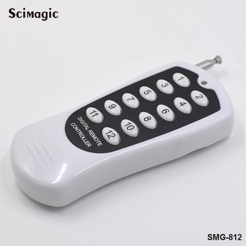 Беспроводной пульт дистанционного управления 433 мгц радиочастотный передатчик 12