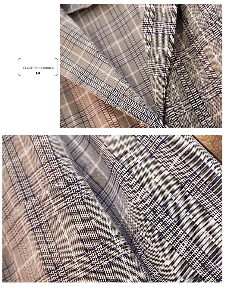 Комплект женский из 2 предметов пальто и юбка в клетку костюм двух повседневный