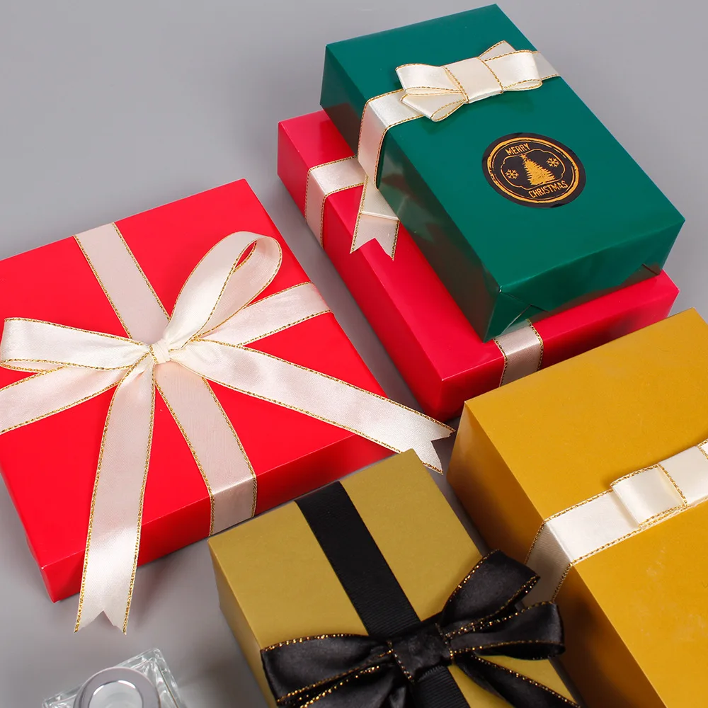 Подарочная упаковочная бумага в рулоне высокого качества одноцветная золотисто