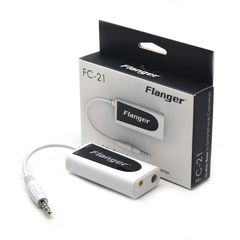 Flanger FC-21 конвертер адаптер для сотового телефона IPhone и Android телефон гитары бас