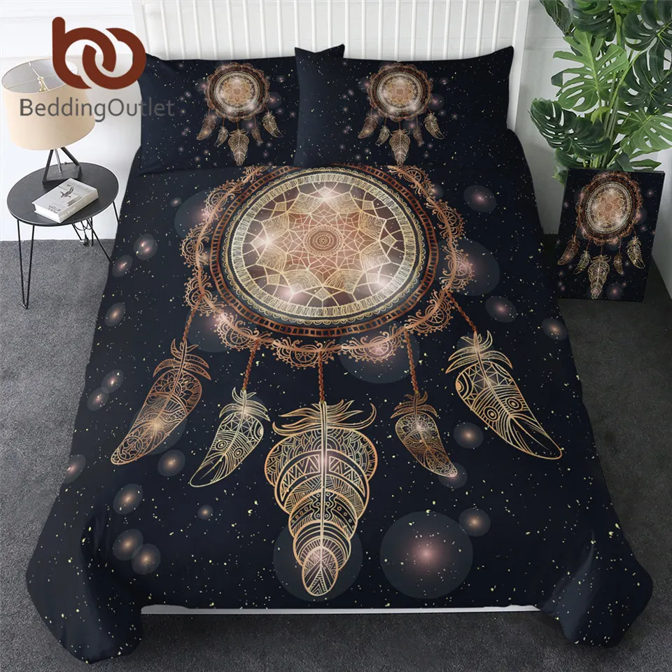 Комплект постельного белья BeddingOutlet в стиле Ловец снов двойное Полноразмерное