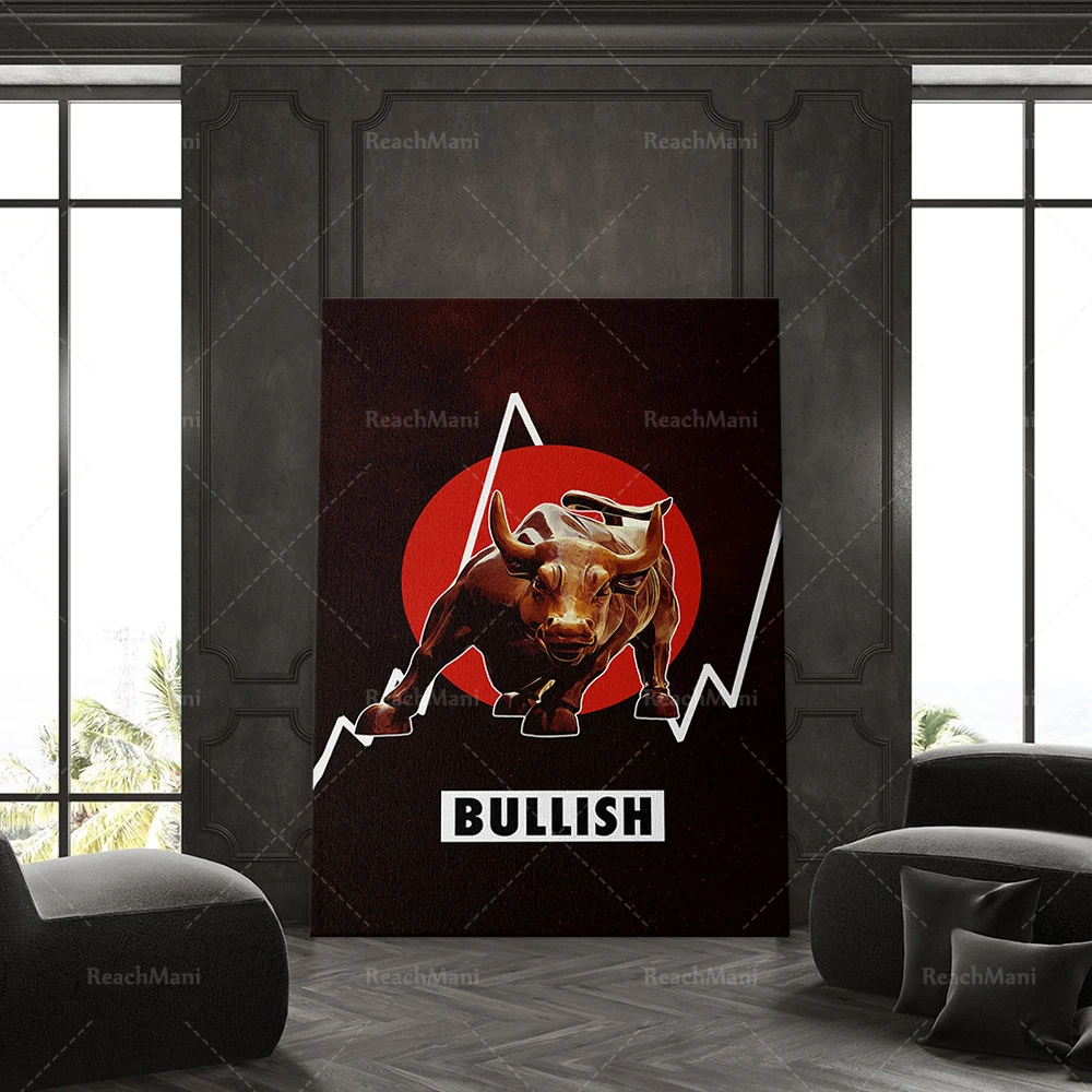 

Bullish Canvas | Stock Market Wall Art