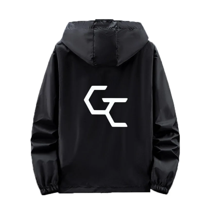 

YUZURIHA INORI Sunscreen Clothing Cosplay Anime Color Printed Zipper Hooded Sport New Fashion Coat Thin Casual Trend Suit