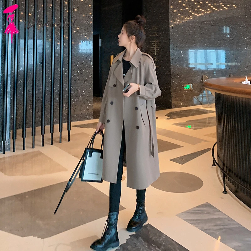 

Женская одежда, Новое поступление, популярные высококачественные пальто и куртки, женские темпераментные длинные пальто для зимы, Женская ...