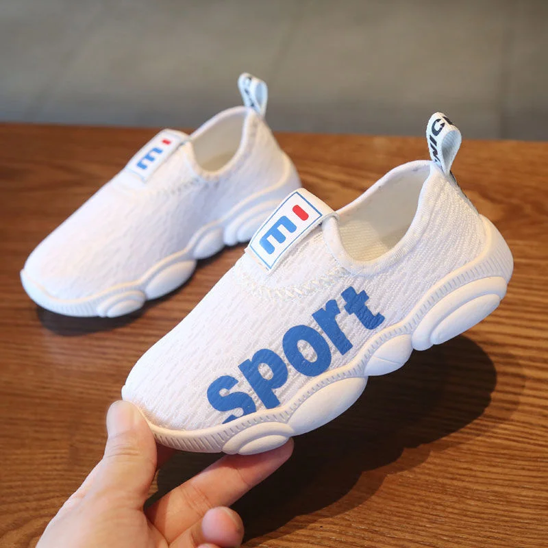 Новинка 2019 детская спортивная обувь мужские сетчатые дышащие осенние детские