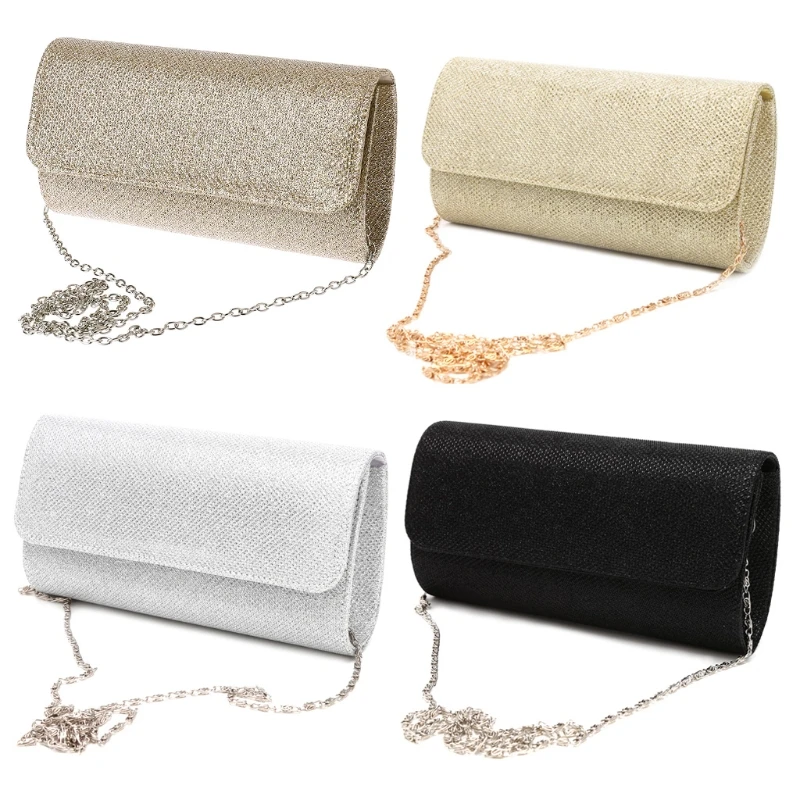

Women's Evening Shoulder Bag Bridal Clutch Party Prom Wedding Envelope Handbag N7MF