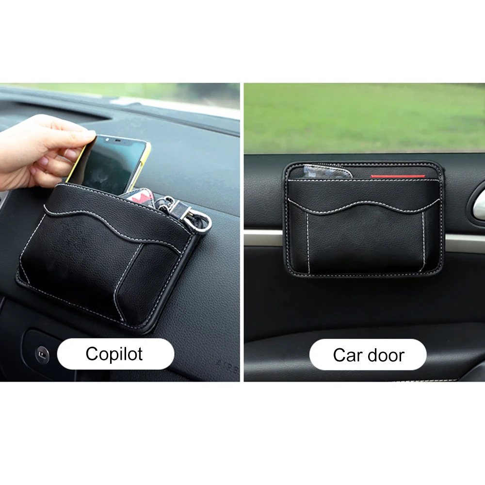 LEEPEE автомобильный ящик для хранения карман органайзер карт мобильный телефон