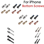 10 шт. запасные части для iPhone 5 5s 6 6Plus 6s 7 7Plus 8 Plus X XR XS Max нижний пятизвездочный винт
