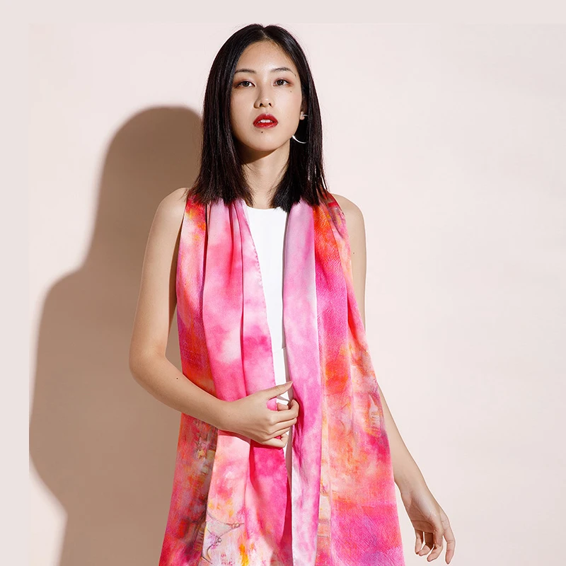 

★Shanghai story flagship store counter the same silk shawl with silk scarf