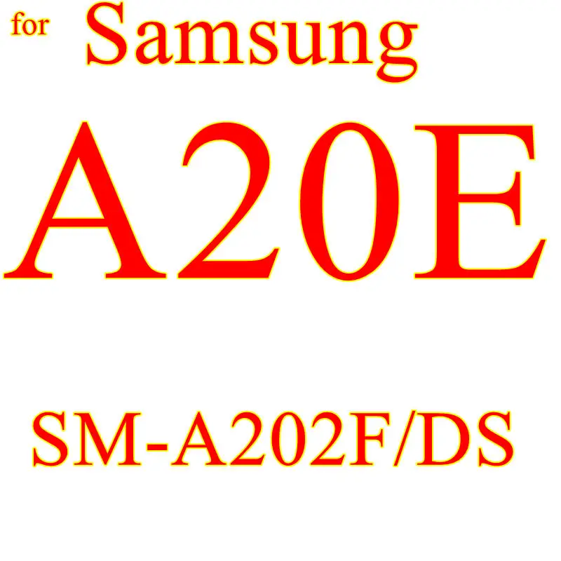 for samsung a20S Закаленное Стекло на samsung Galaxy A10 A20 A30 A40 A50 A60 Экран протектор для samsung A10S A20E A20S A30S A50S чехол Защитное стекло - Цвет: for samsung a20S