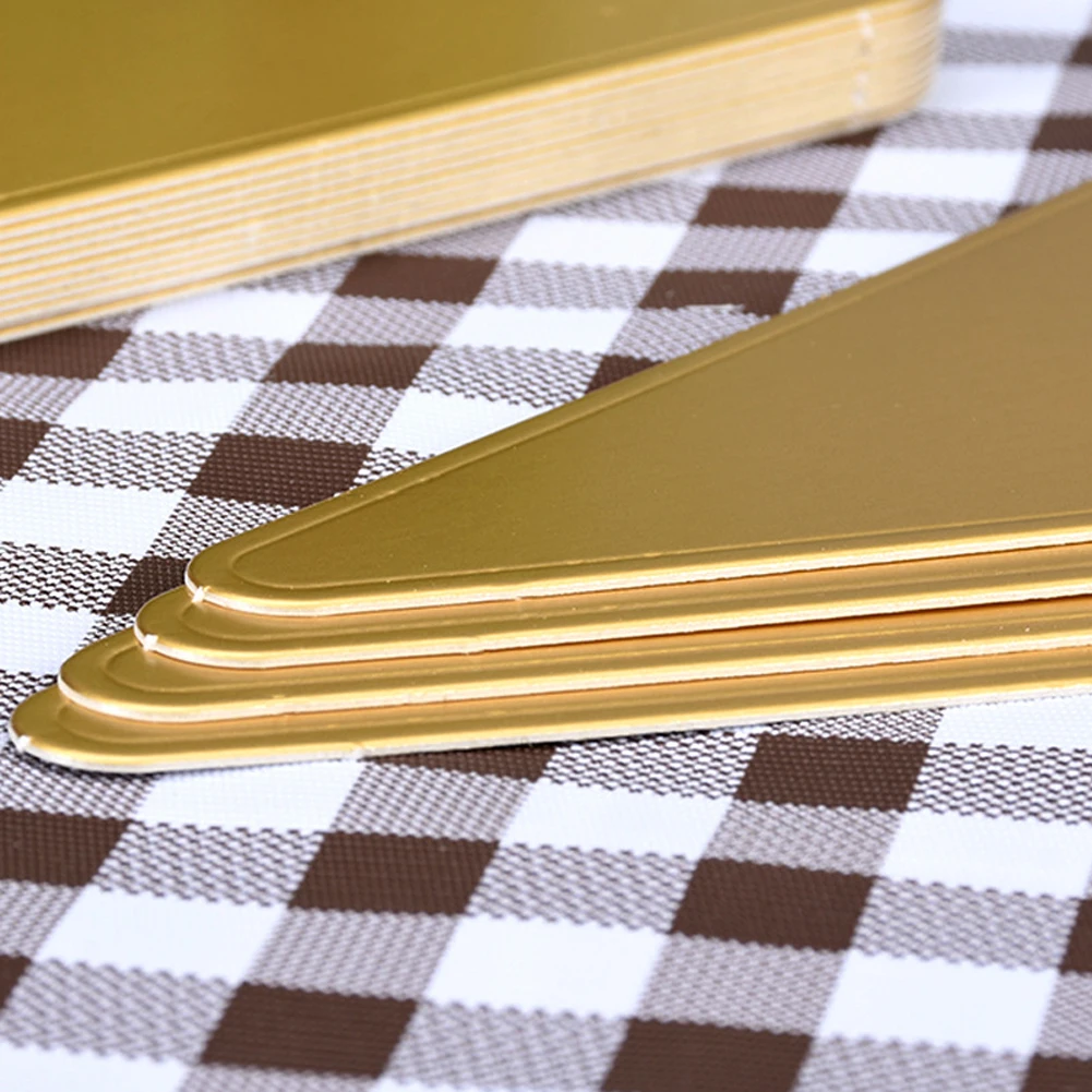 

100Pcs Gold Mousse Cake Boards Cupcake Dessert Displays Tray, Wedding Birthday Cake Pastry Decorative Kit Bakeware Cake Tool