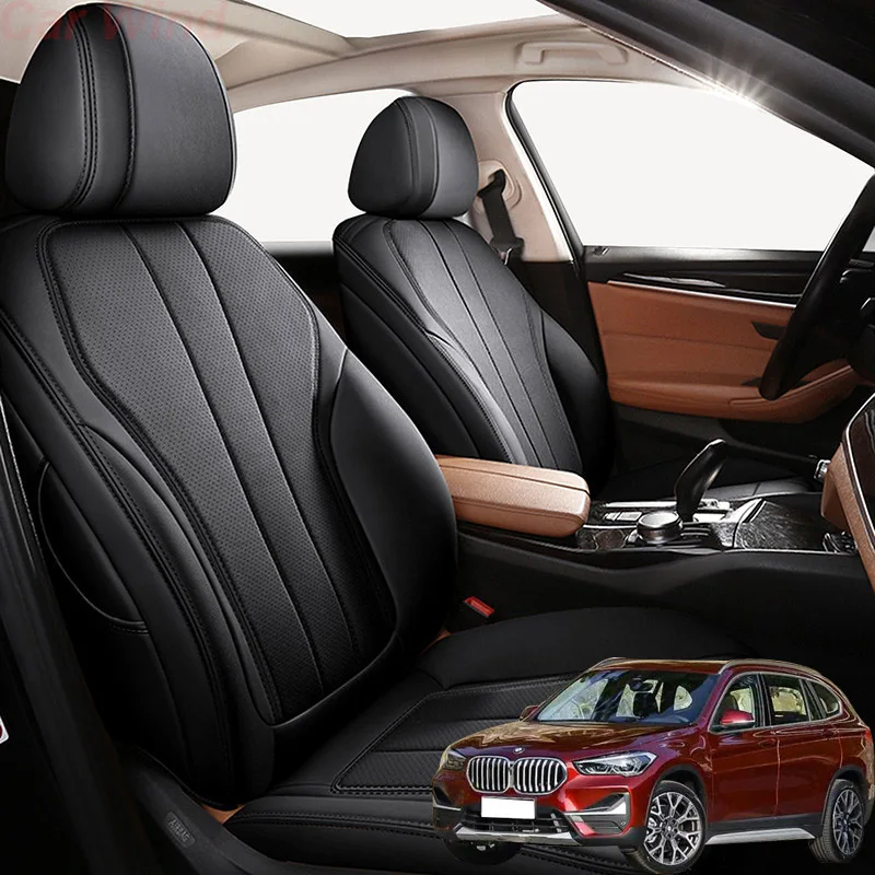 

Кожаные чехлы на автомобильные сиденья под заказ для BMW X1 BMW X1 E84 2010-2014, аксессуары, чехол для автомобиля