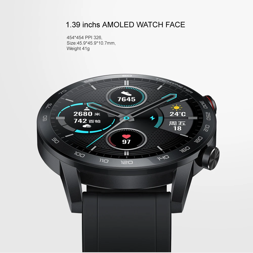 Смарт часы HONOR Watch Magic 2 Bluetooth 5 1 пульсометр 14 дней|Смарт-часы| |