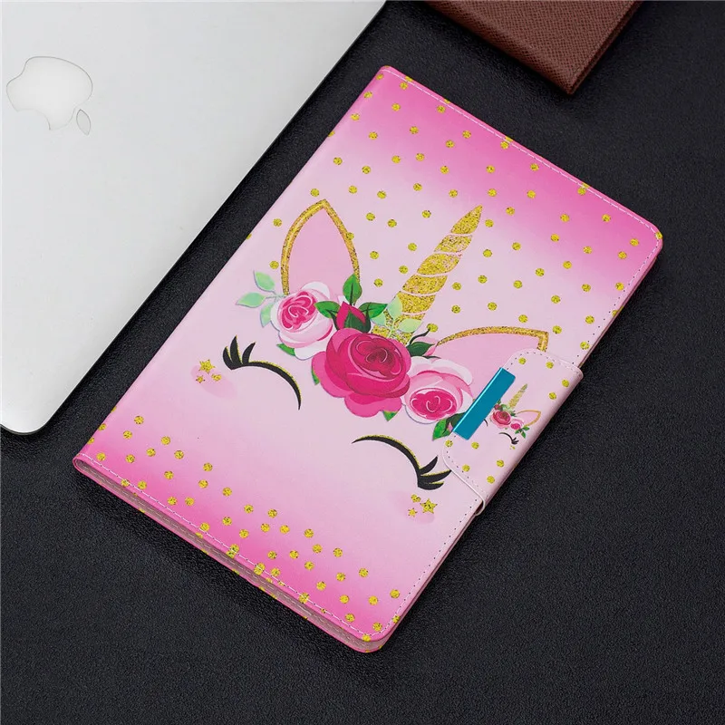 

Wekays For Samsung Tab A 10.1 2019 Cartoon Unicorn Leather Case For Samsung Galaxy Tab A 10.1 inch 2019 T510 T515 Cover Cases